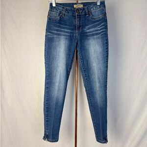 Blue Spice Womens Blue Wash Denim‎ Skinny Jeans Juniors Size 5